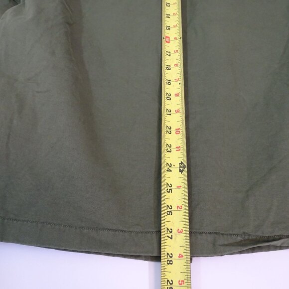 Indigo Star Military Field Jacket Olive Green Men Size S Button Up Patch Pockets - Picture 15 of 15